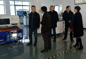 武义县投资促进中心及科技城领导一行来雅迪新能源科技有限公司指导检查工作